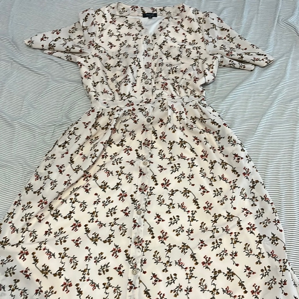 Spring Floral Dress